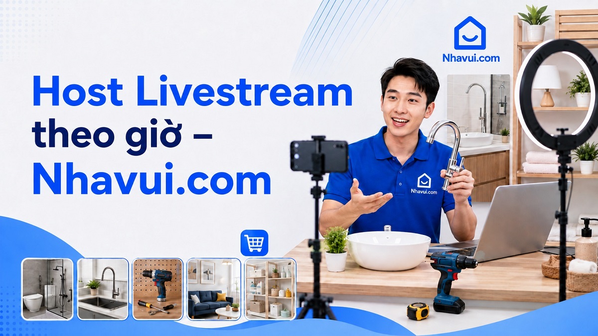 Host Livestream theo giờ