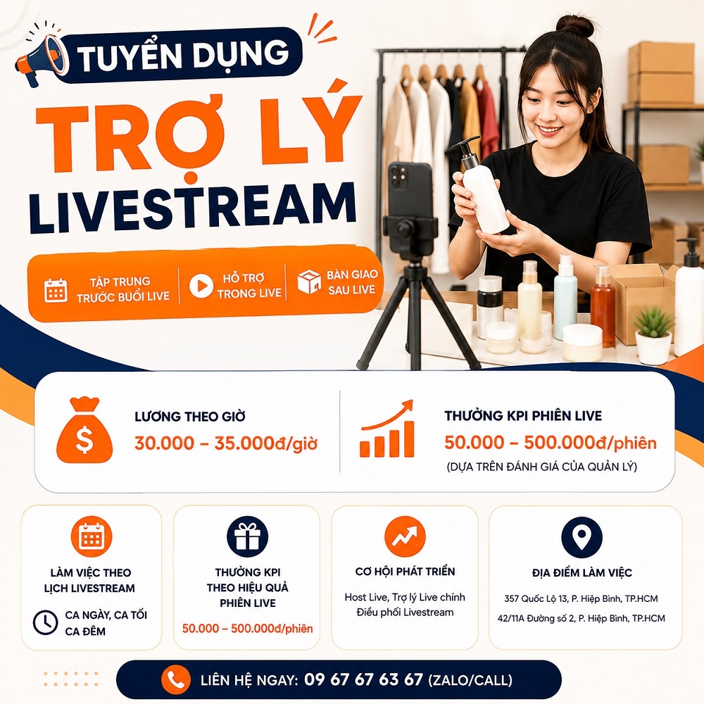 Trợ lý Livestream